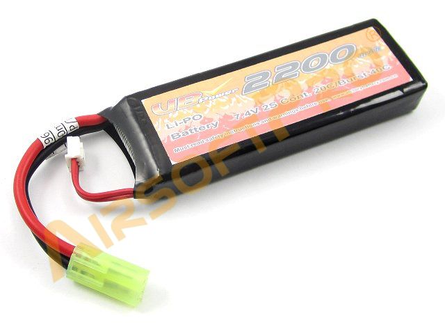 foto Akumulátor 7,4V 2200mAh 20C Li-Pol VB Power